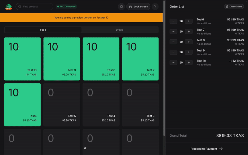 Reducing Quantity on Desktop