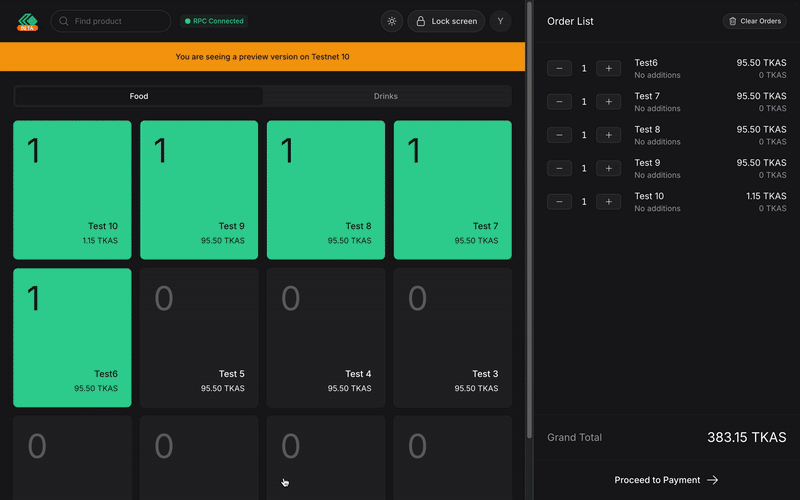 Making Payment on Desktop